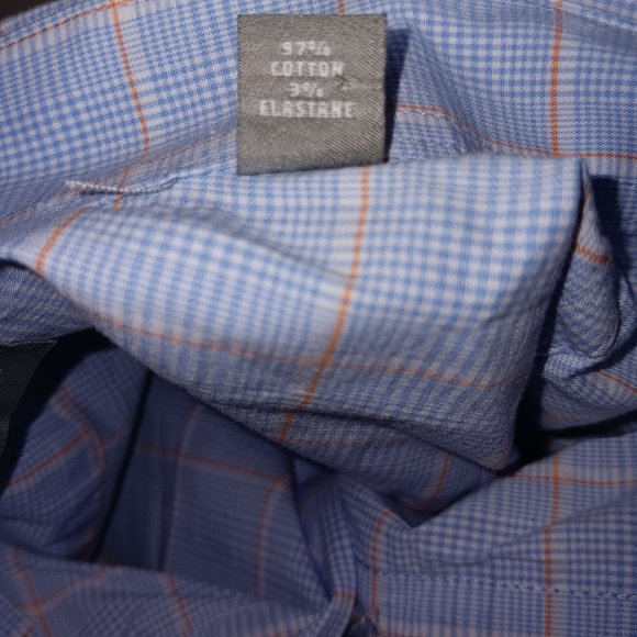 MICHAEL KORS SLIM FIT MEN'S BUTTON DOWN SHIRT - Picture 8 of 8